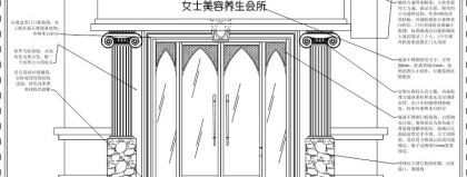 美容院设计方案CAD：100㎡预算拆解+5个动线尺寸，看完少花30万装修冤枉钱