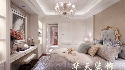 精装房太丑不换地板不拆墙,1万块在上海老房落地轻法式欧式风