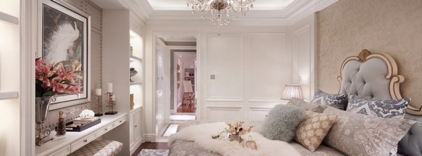 精装房太丑不换地板不拆墙,1万块在上海老房落地轻法式欧式风